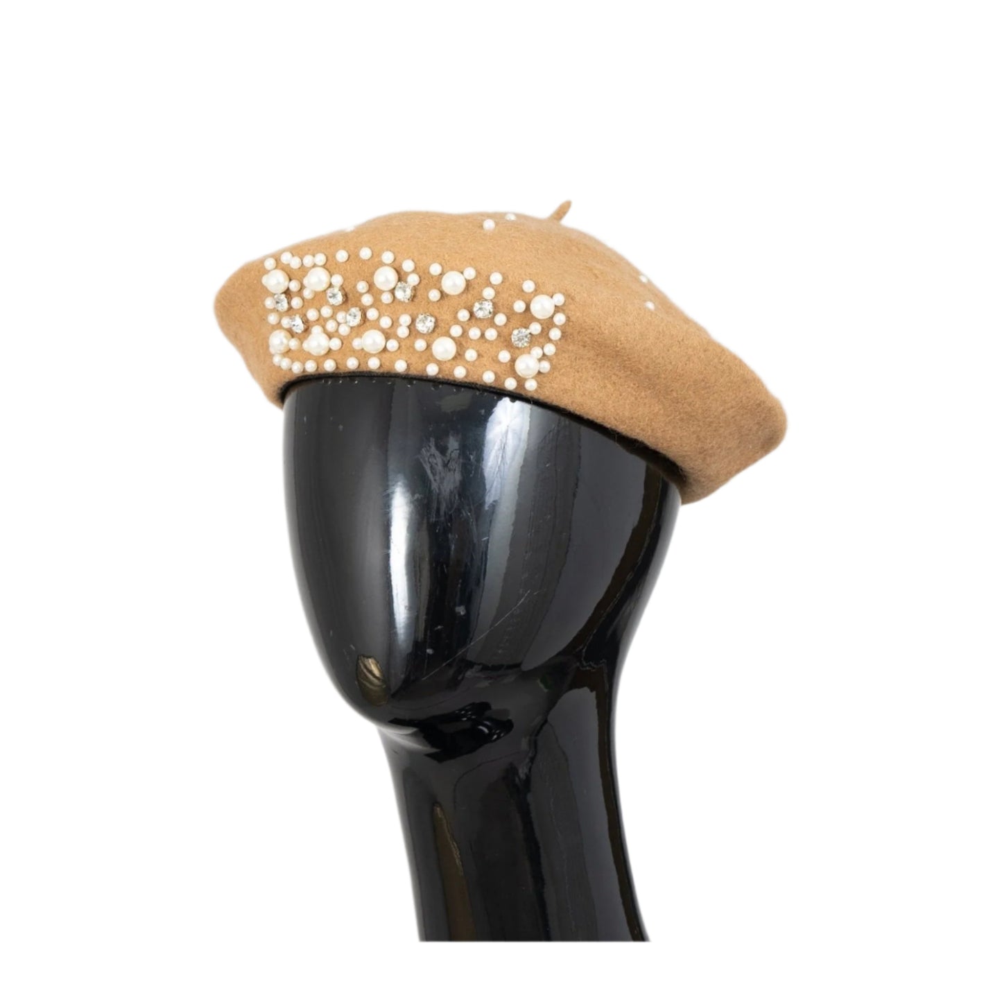 Embellished Pearl Beret