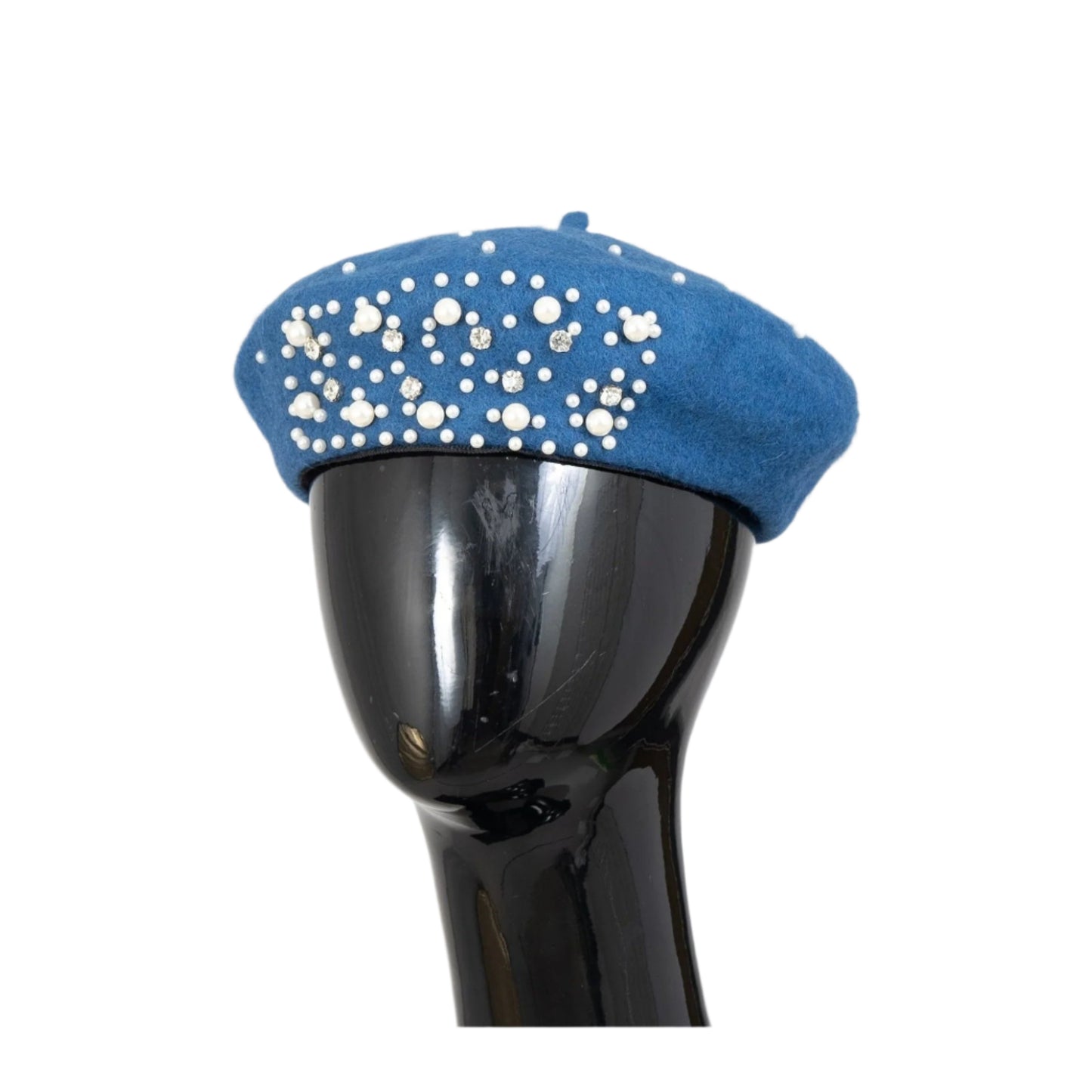 Embellished Pearl Beret