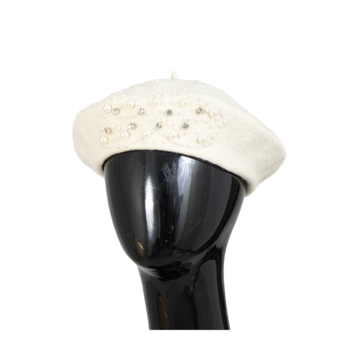 Embellished Pearl Beret