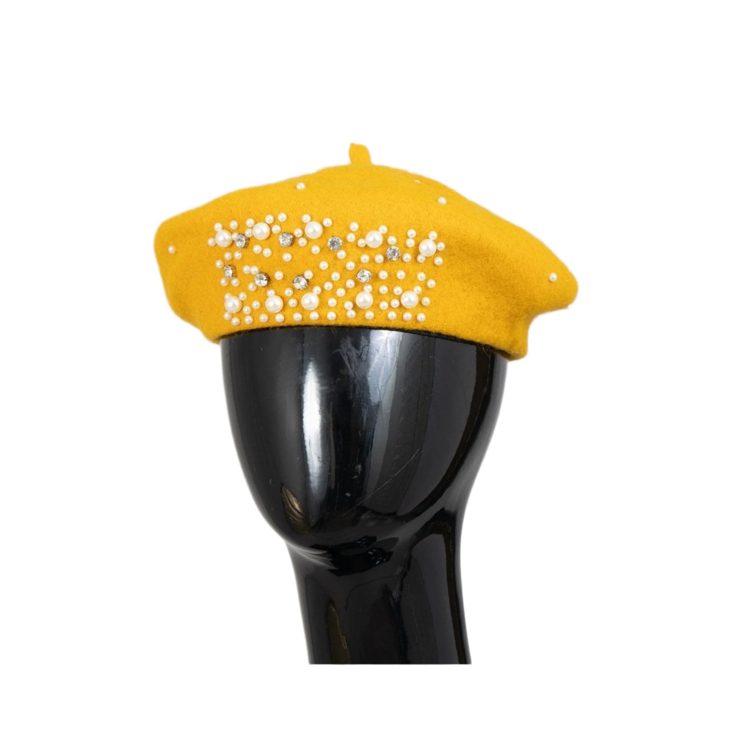Embellished Pearl Beret