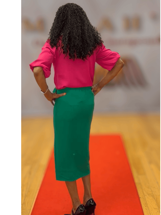 Midi Wrap Skirt