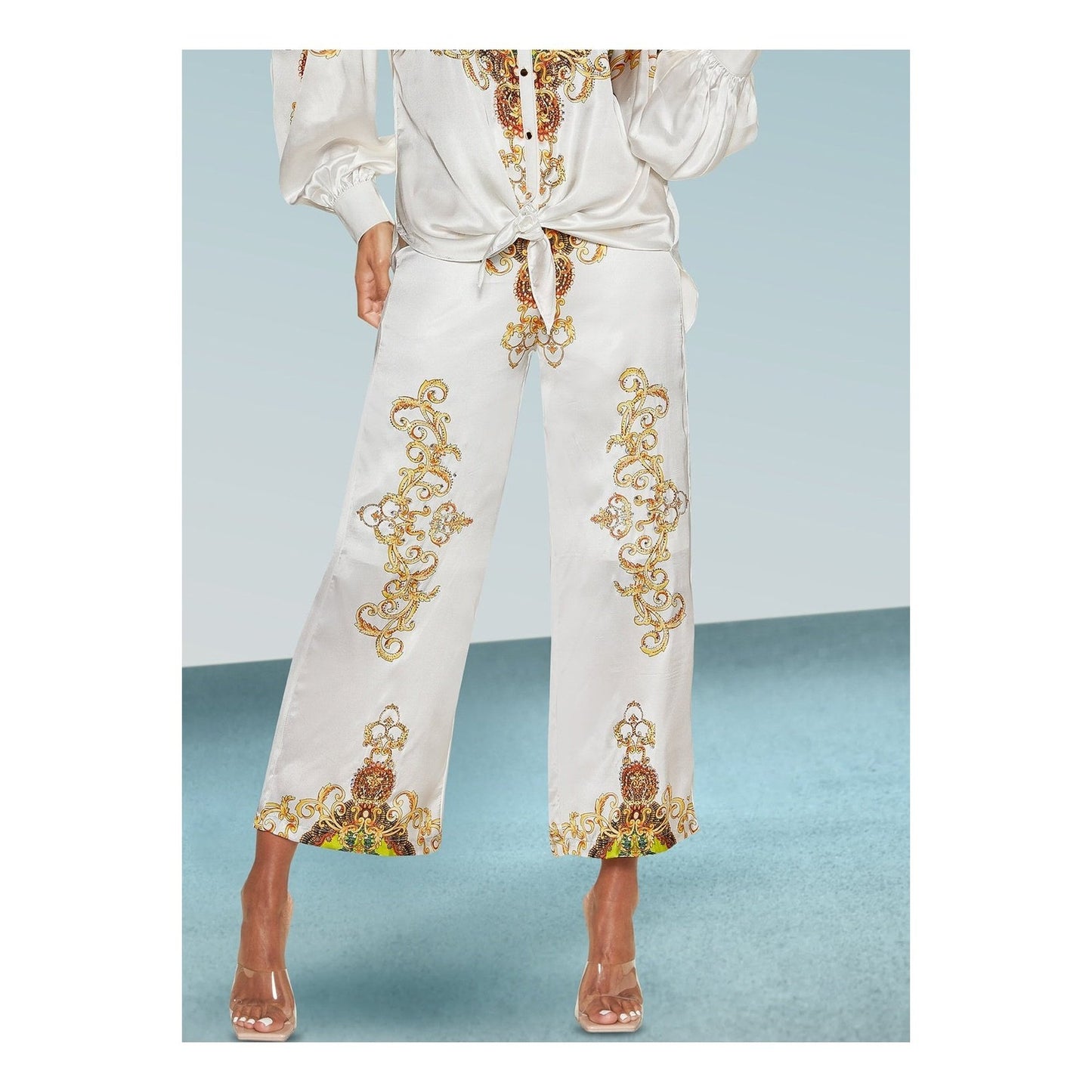 Queen Print Pants