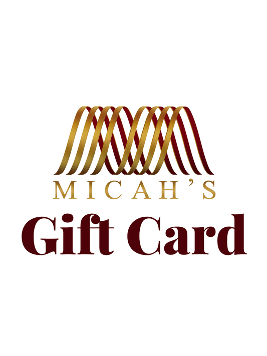 Micah's Gift Card