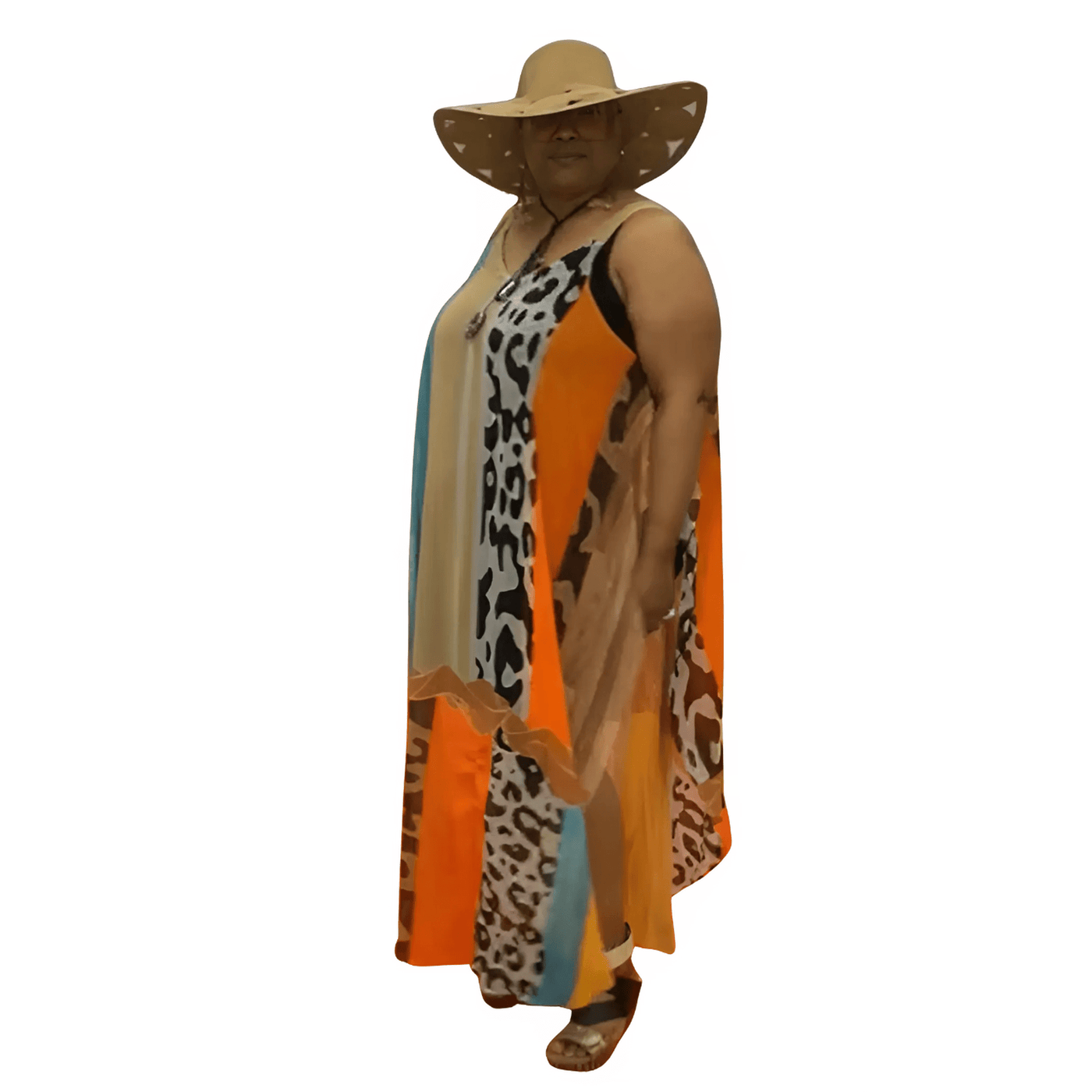 Abstract Sun Dress