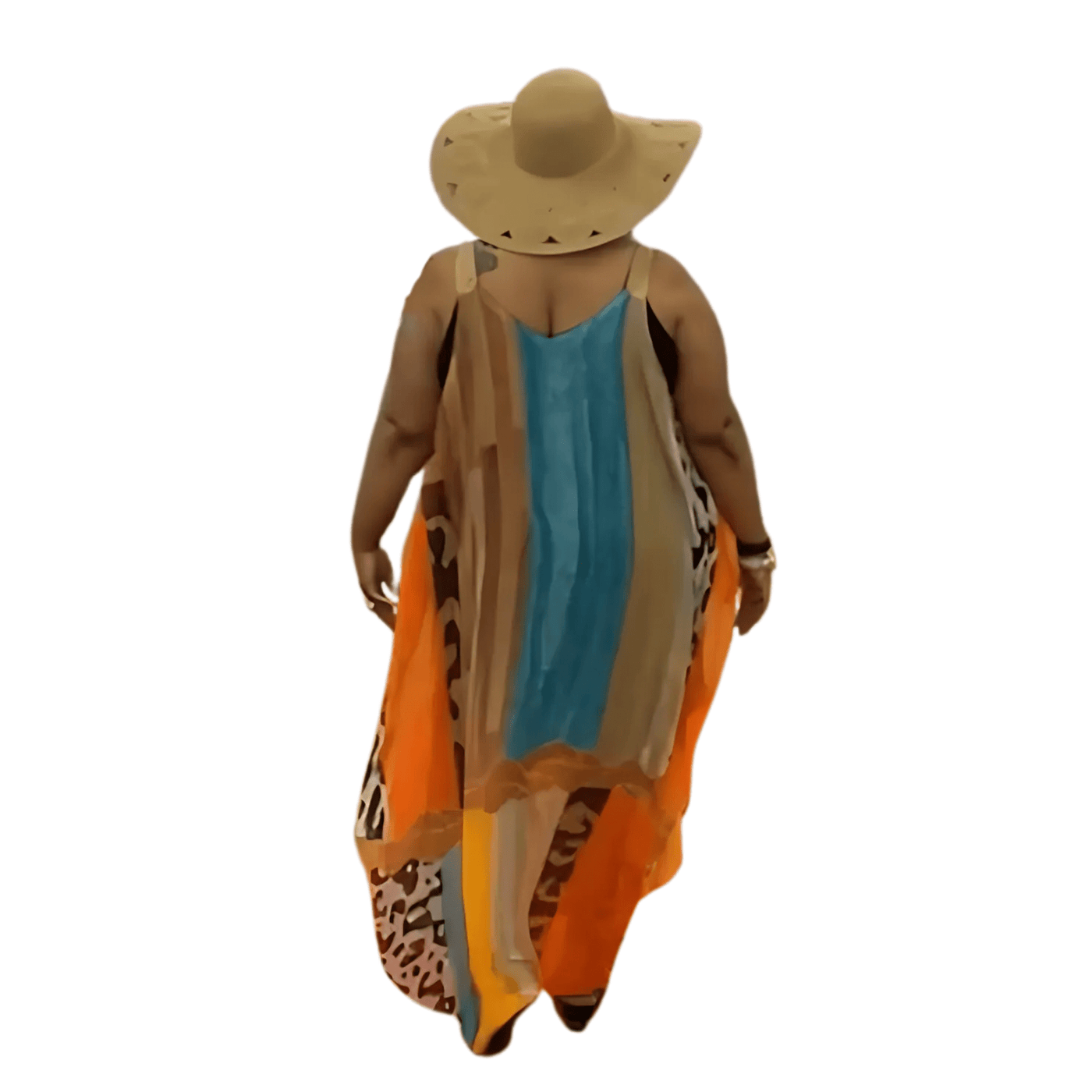 Abstract Sun Dress