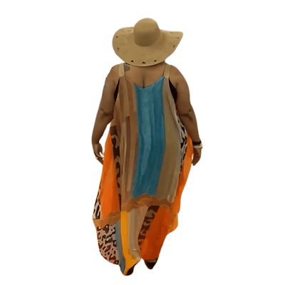 Abstract Sun Dress