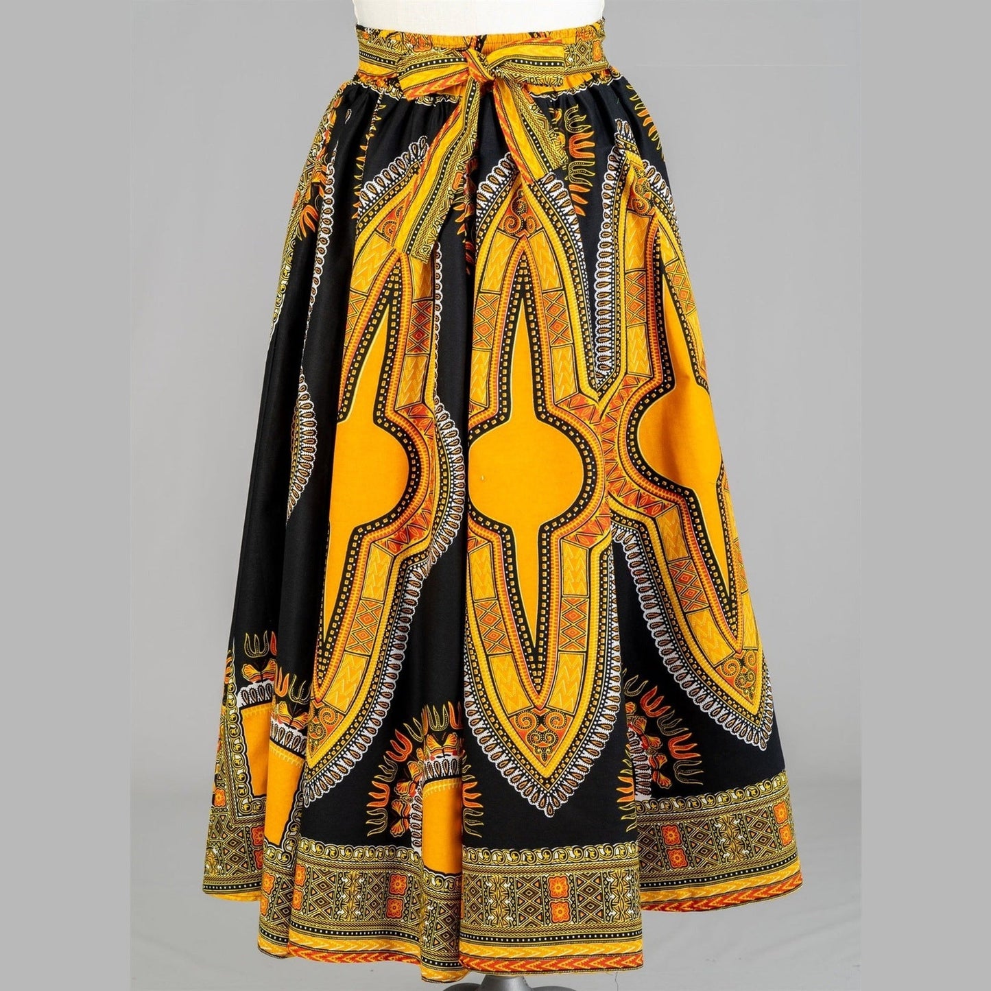 Dashiki Print Skirt