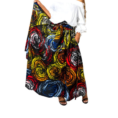 African Skirt W/ Headwrap