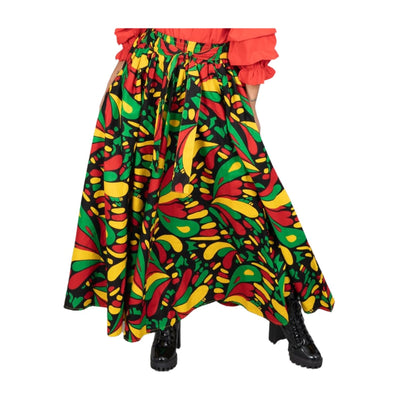 African Skirt W/ Headwrap