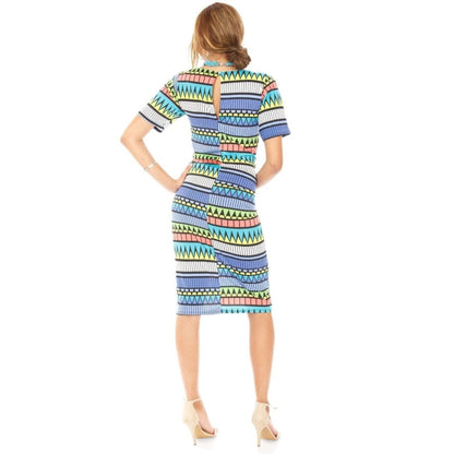 Print Midi Dress K