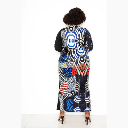 Print Knit PS Dress
