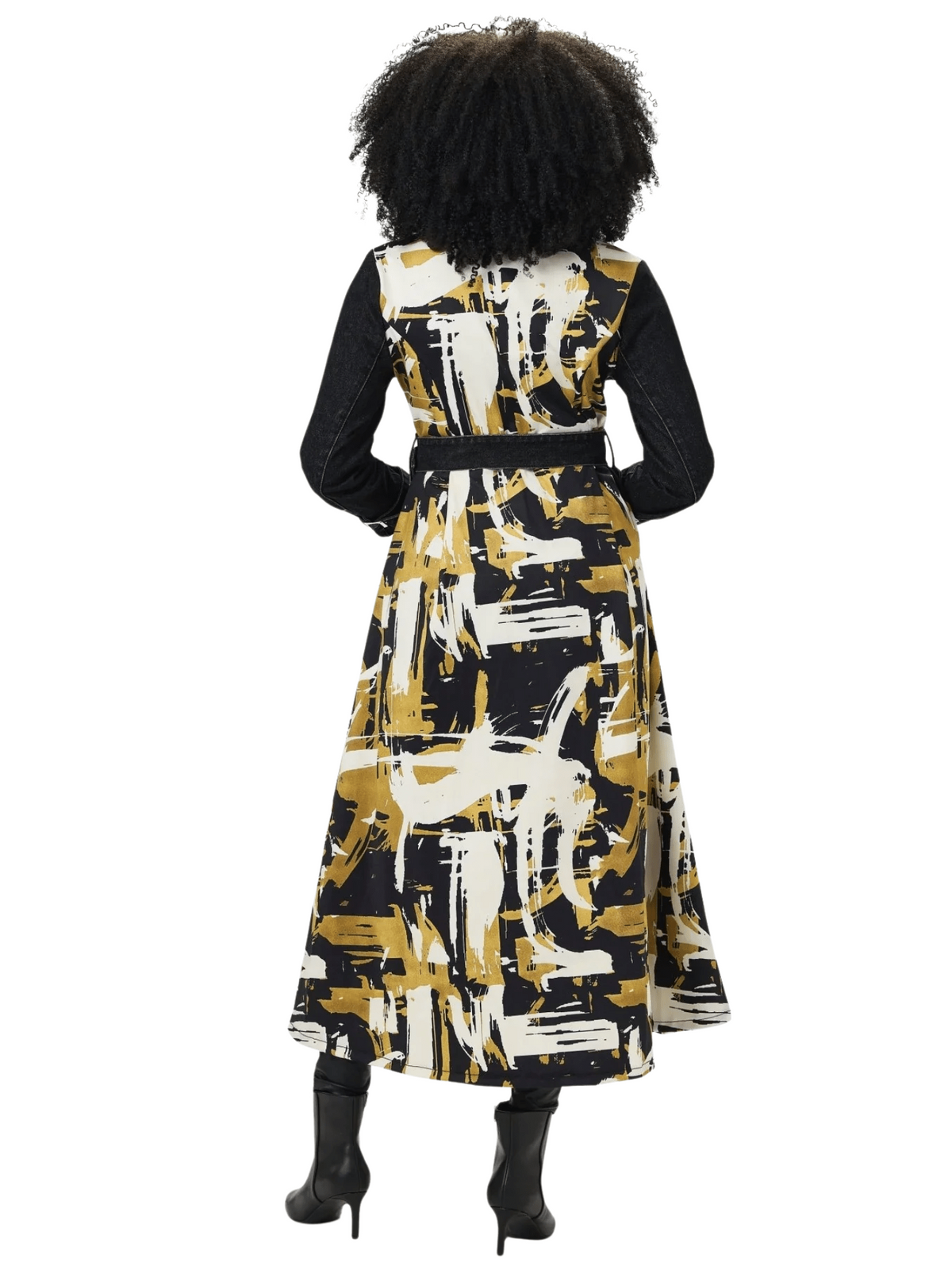 Belted High-Low Jacket