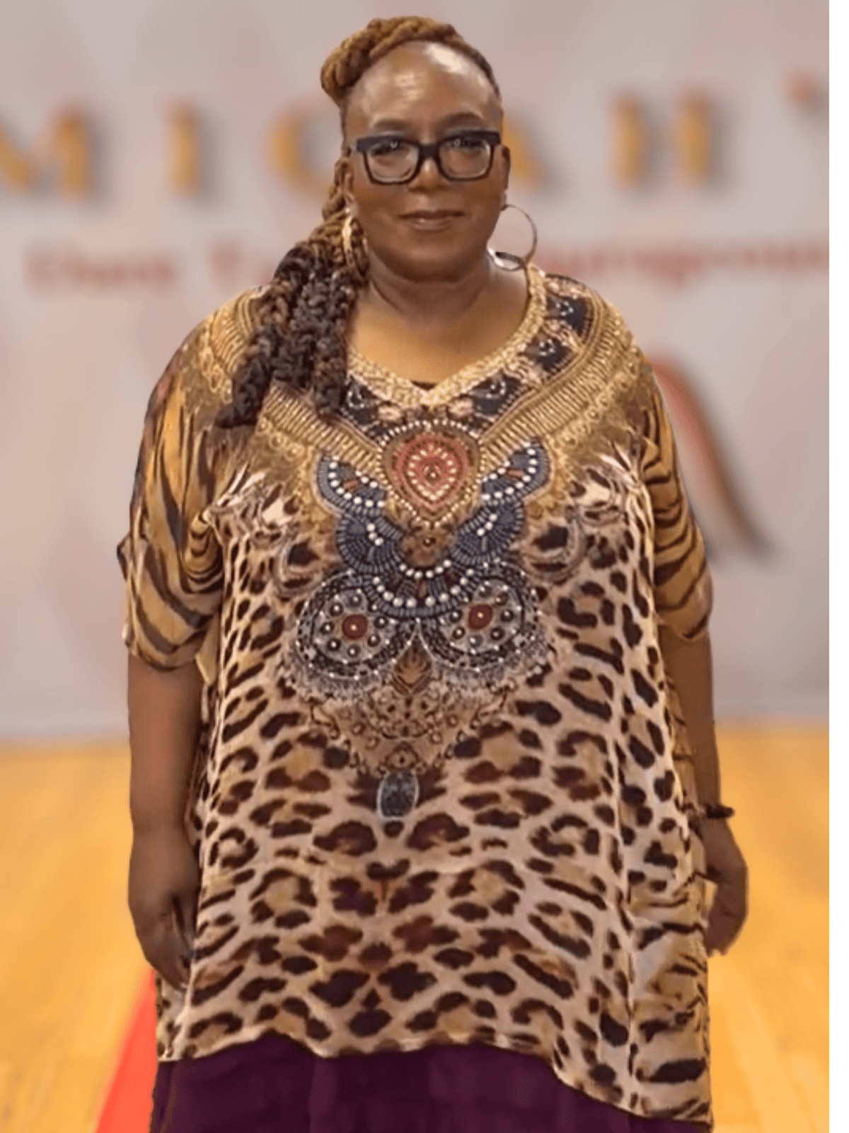 Chiffon Kaftan Short
