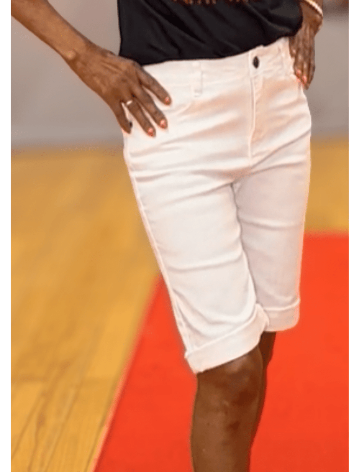 Long Denim Short