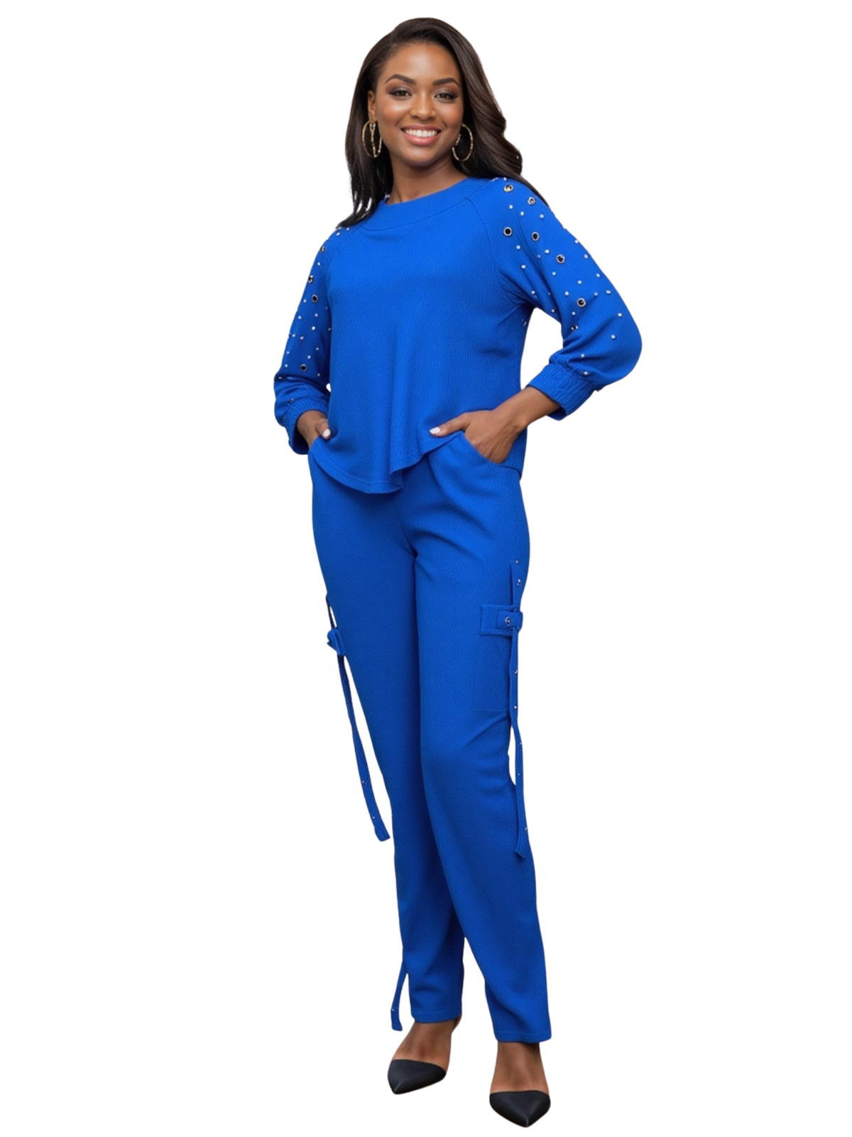 Elegant 2-Pcs Top & Pant Set