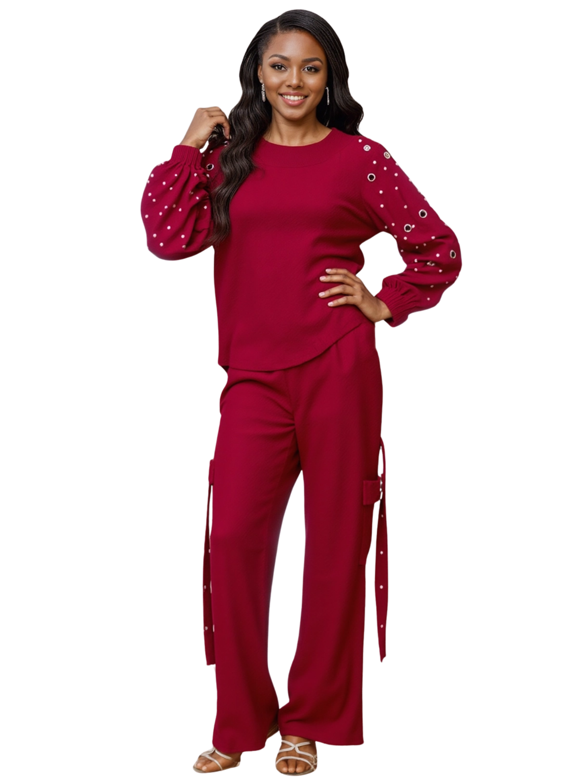 Elegant 2-Pcs Top & Pant Set