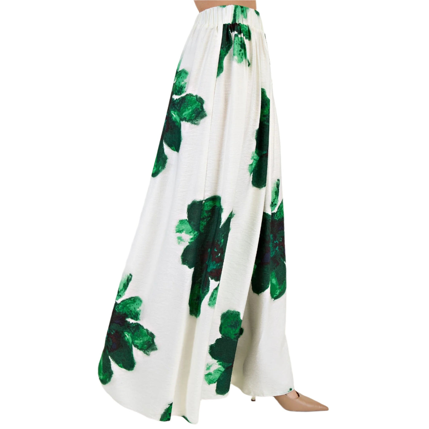 Floral Wide Leg Pant Set