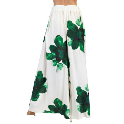 Floral Wide Leg Pant Set