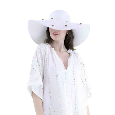 Glam Studded Floppy Hat