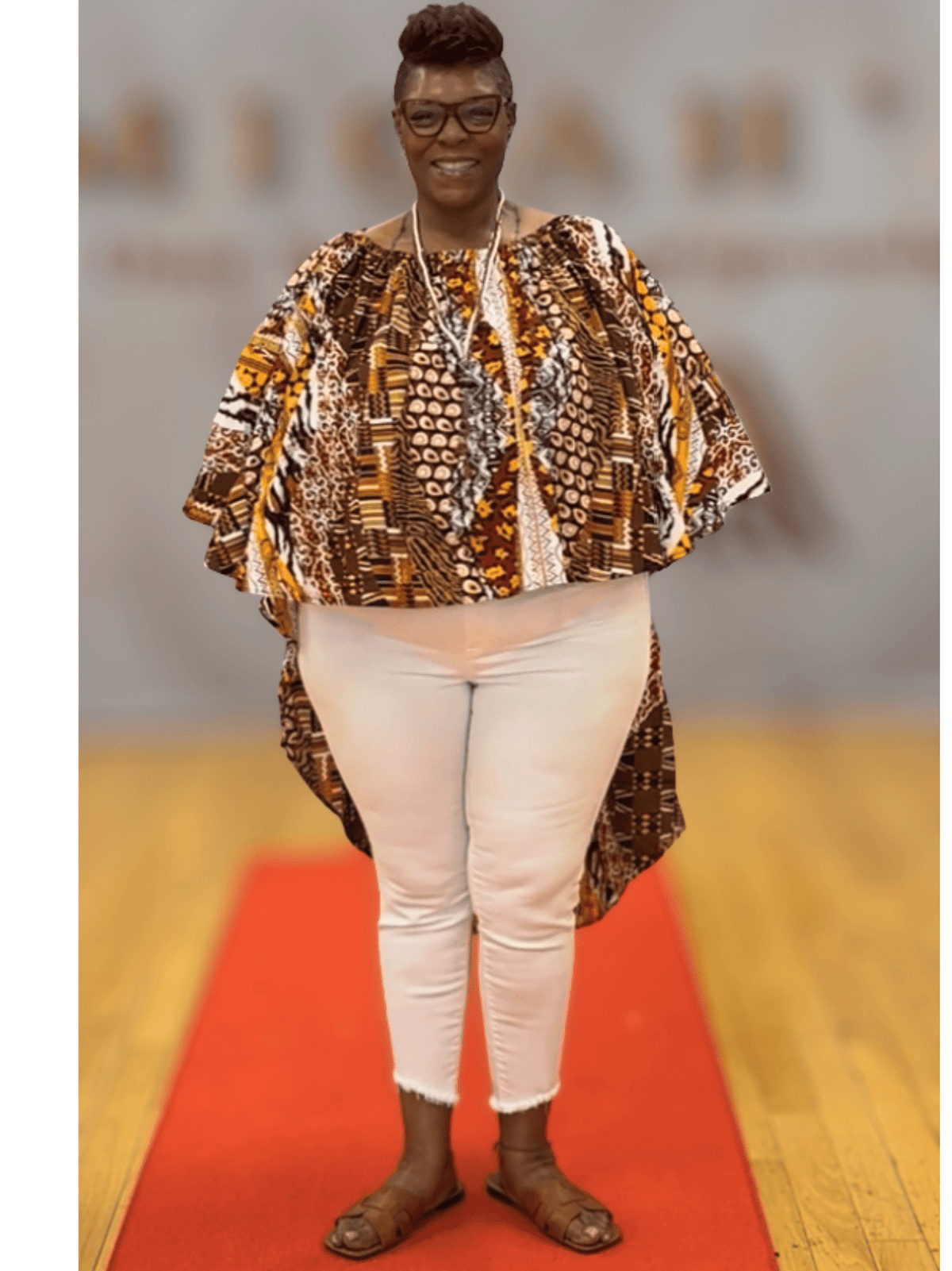Hilo African Print Top