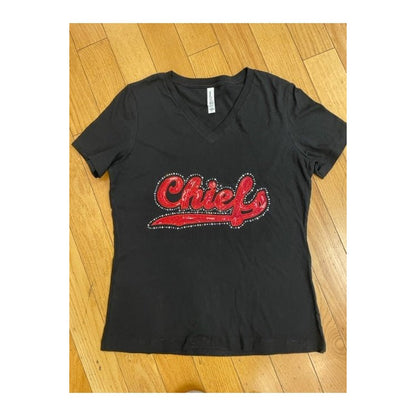 Rhinestone Chiefs T-Shirt
