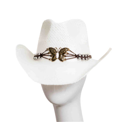 Butterfly & Beads Cowboy Hats