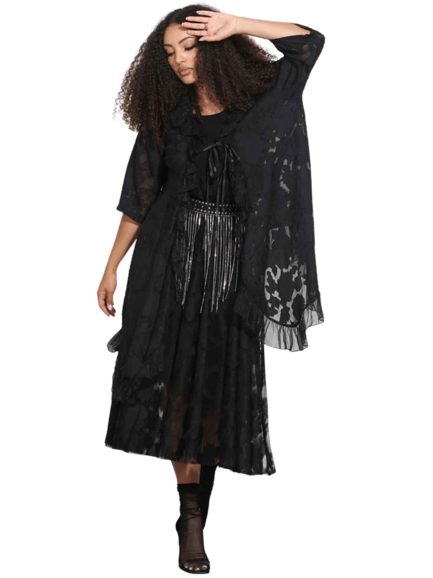 Lace Jacket & Dress Set