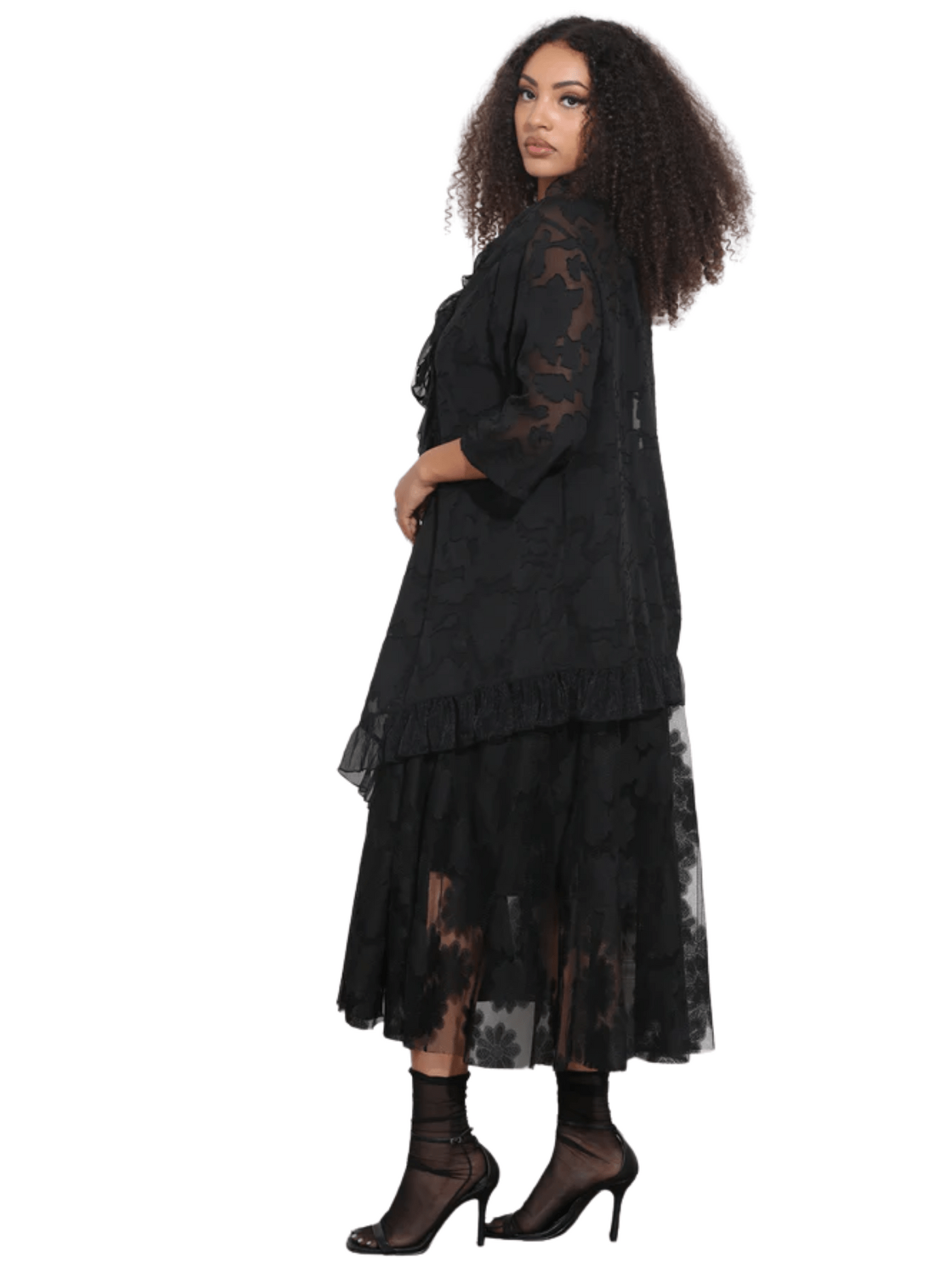 Lace Jacket & Dress Set