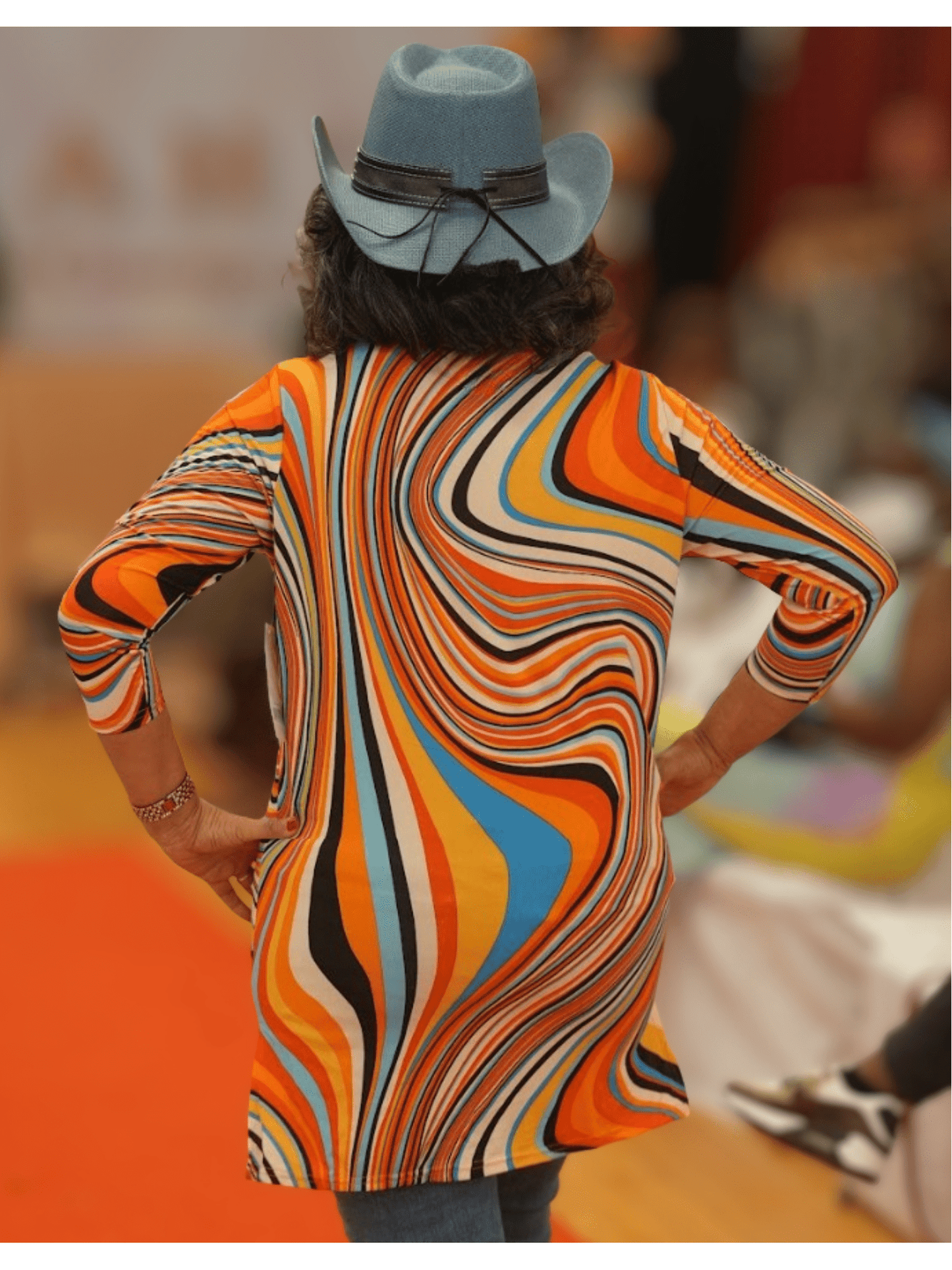 Long Round Neck Tunic Top