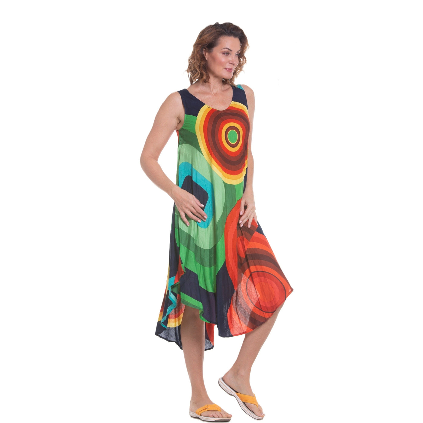 Printed Sun Dress