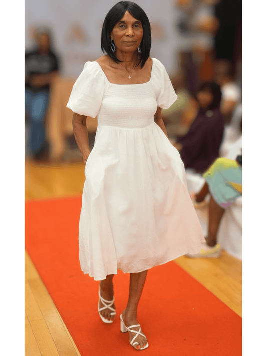 Midi Smocked Dress