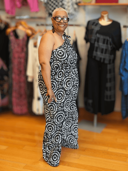 One Shoulder Jumpsuit
