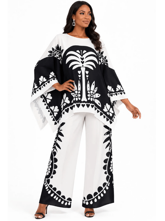 Palm Garden Pant Set