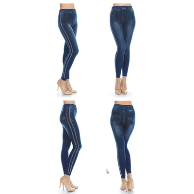 Boss Bling Bling Rhinestone Leggings