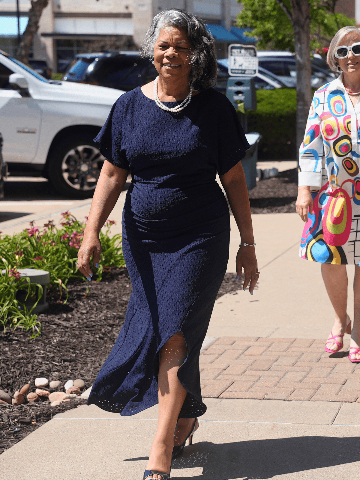 Solid Asymmetrical Dress