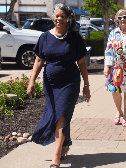 Solid Asymmetrical Dress