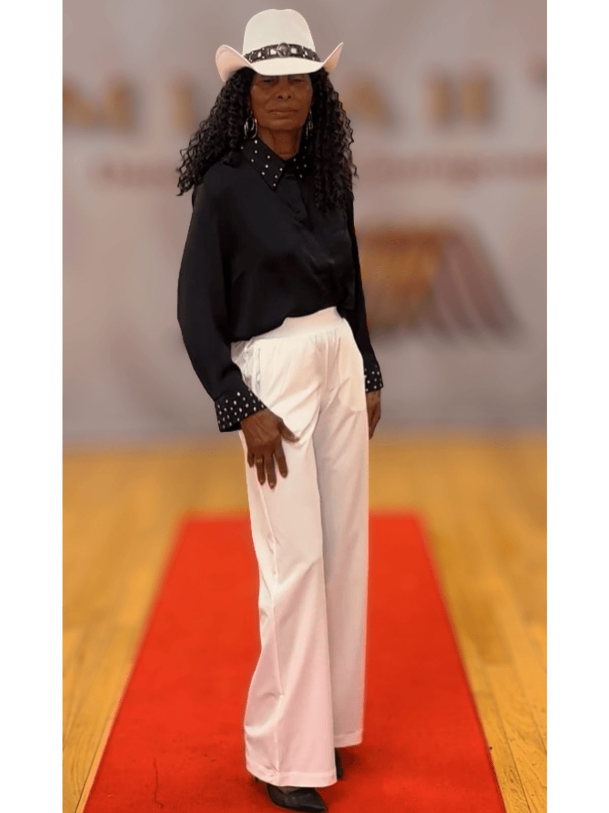 Straight Leg Zip Up Pant