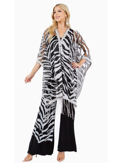 Tiger 7-Way Scarf Palazzo Set