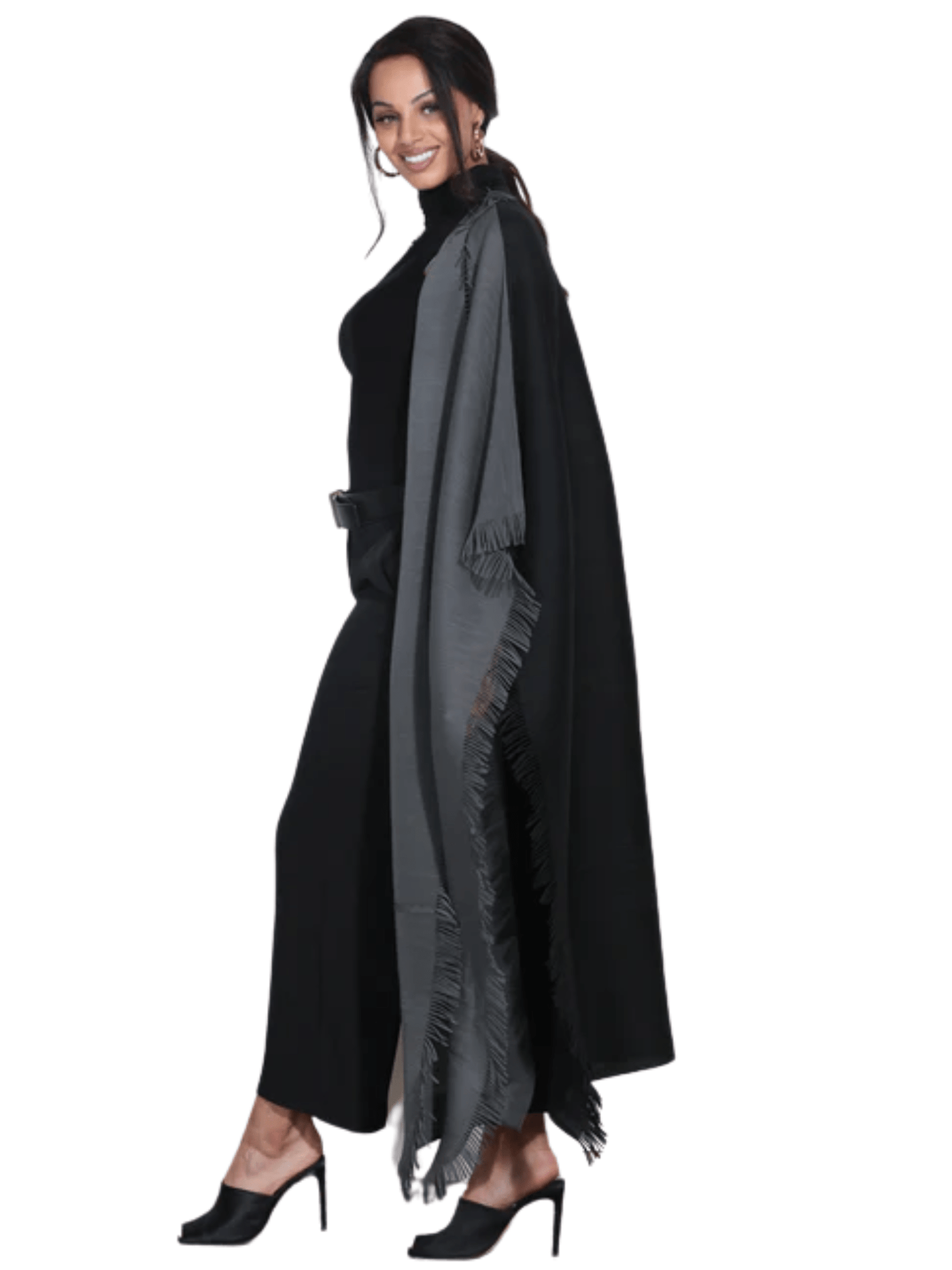 Two Tone Fringe Duster