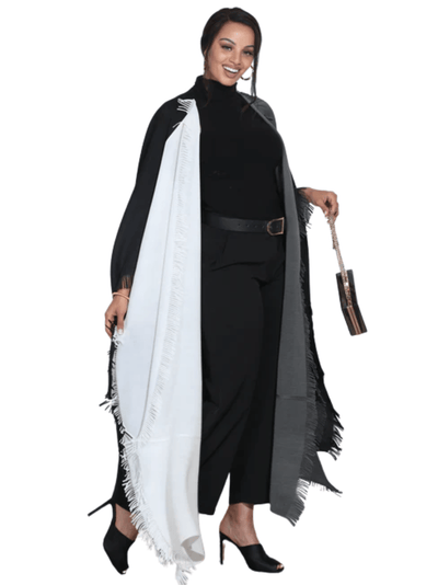 Two Tone Fringe Duster