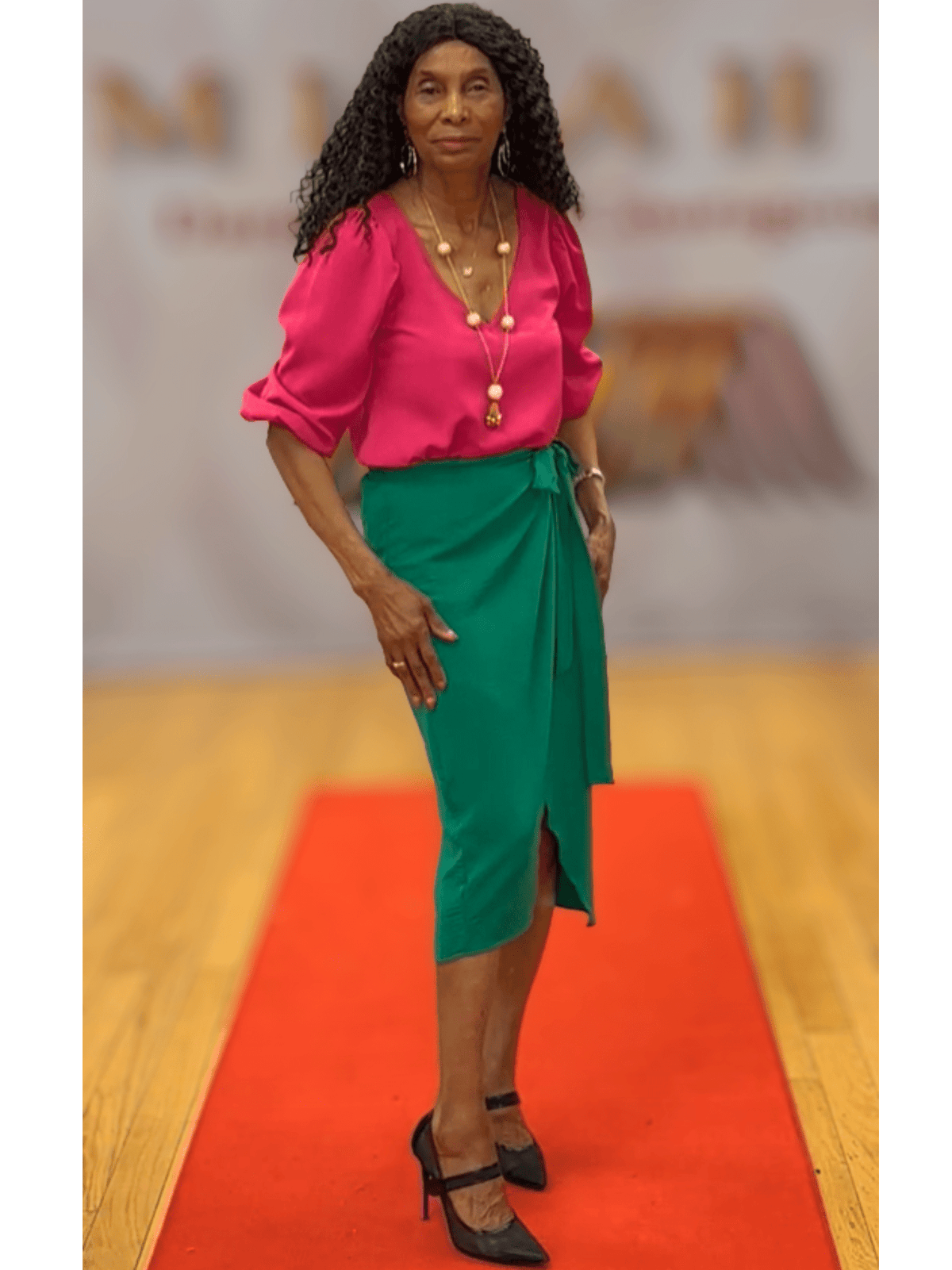 Midi Wrap Skirt