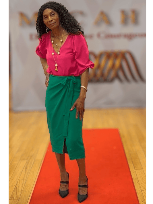 Midi Wrap Skirt