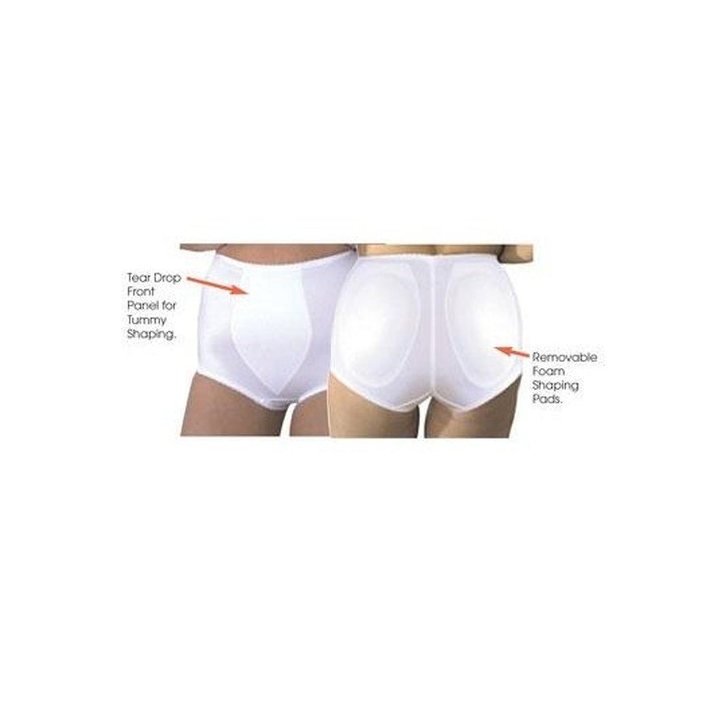 Panty Brief Light Shaping/Removable Pads
