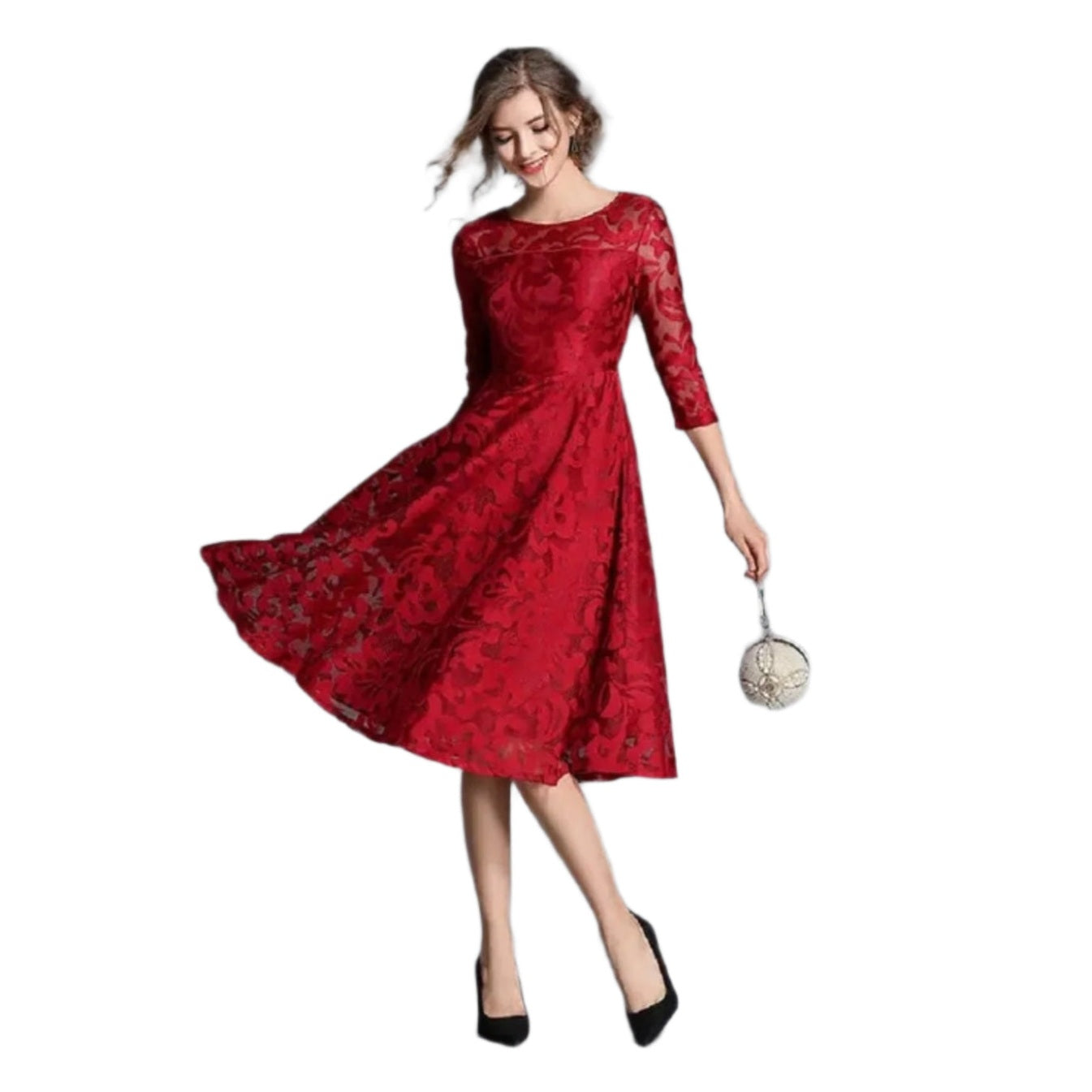 Floral Lace Party Dresses