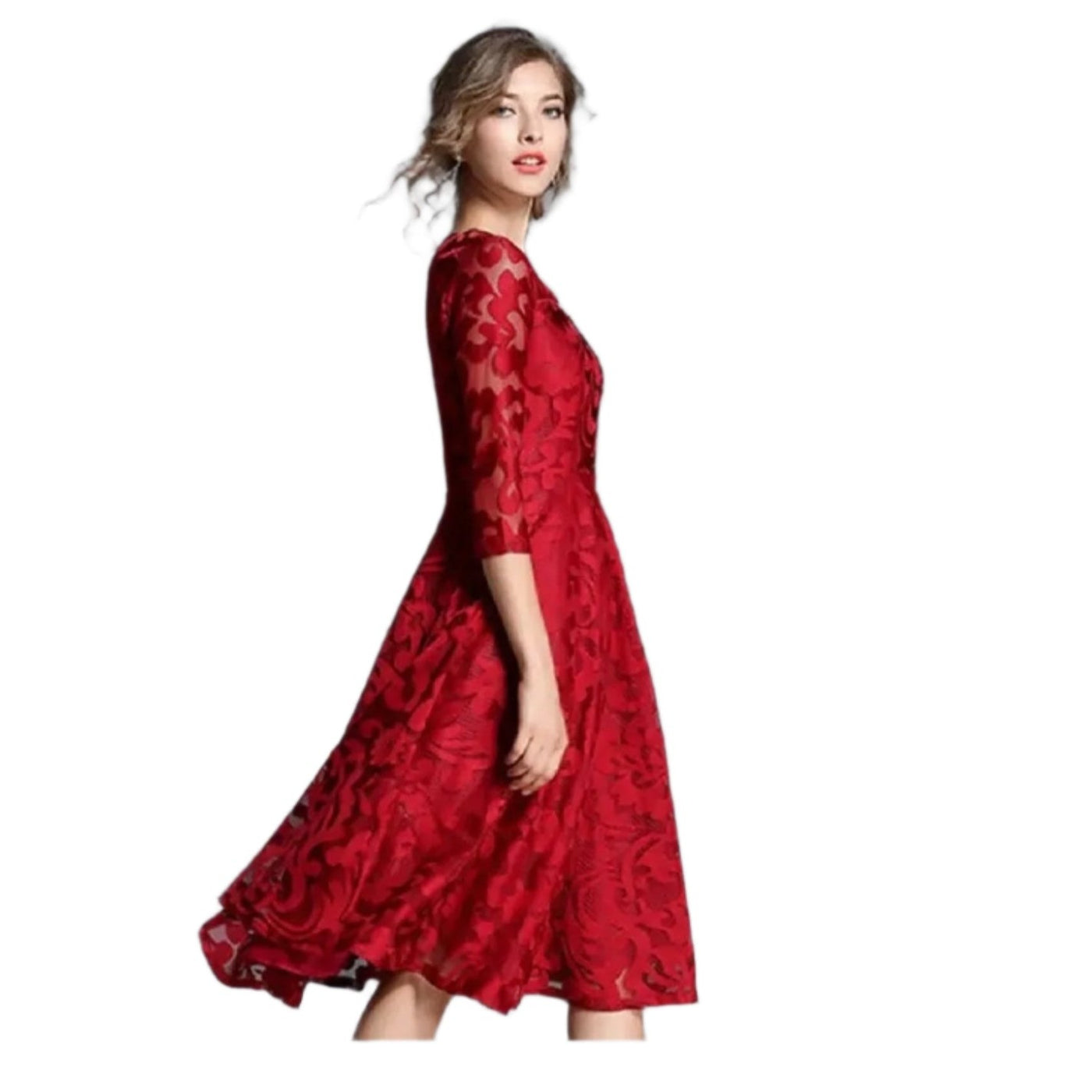 Floral Lace Party Dresses